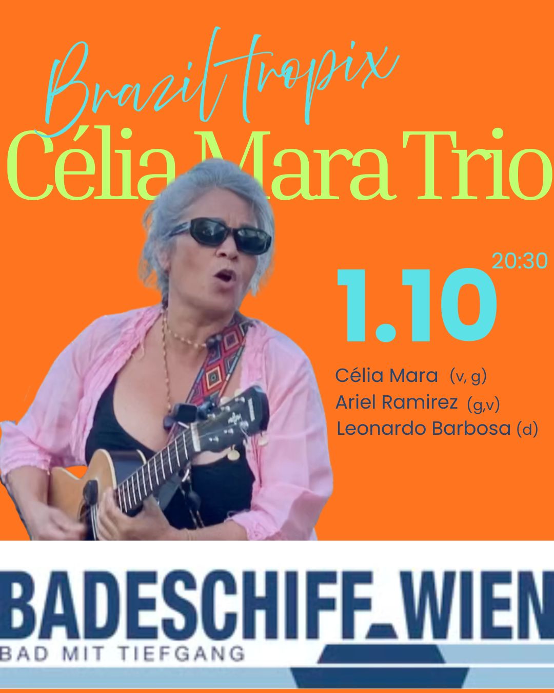 Brasiltropix – Célia Mara Trio im Herbst